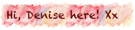 Hi Denise here! Xx